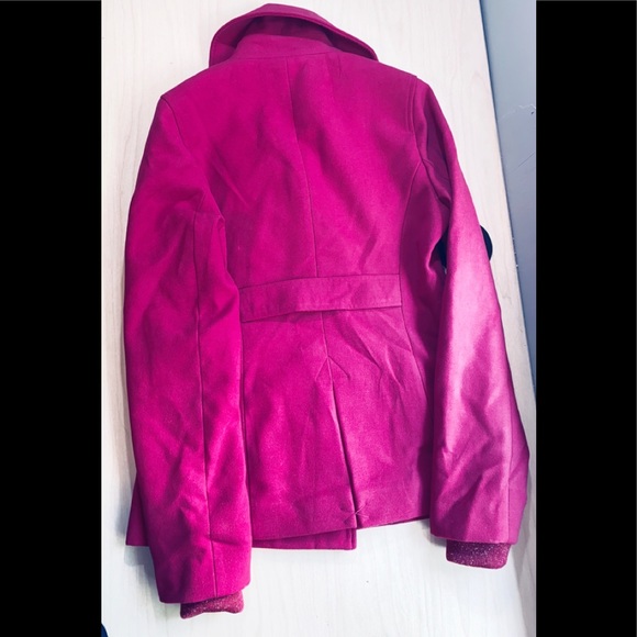 NWOT Tommy Hilfiger Double-Breasted Bow Pea Coat - Picture 7 of 7